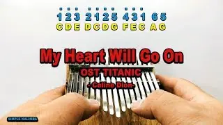 My Heart Will Go On [OST] TITANIC - Kalimba Easy Practice