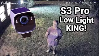 eufyCam S3 Pro: Low Light KING! 4K Battery / Solar Security Camera System AI Motion Detection