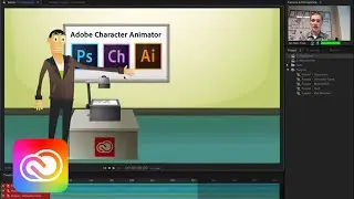 Bringing 2D characters to life with Adobe Character Animator | Adobe Creative Cloud