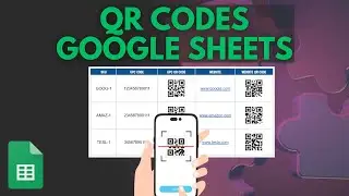 How to Make QR Codes in Google Sheets Quick Tutorial [SheetsNinja]