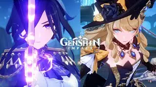 4.0 Cutscene Navia & Clorinde (เสียงญี่ปุ่น ซับไทย) Genshin Impact