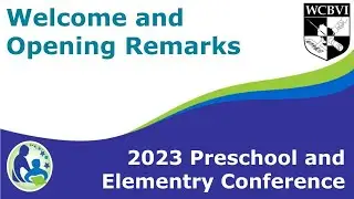 Welcome and Opening Remarks (in-person conference)