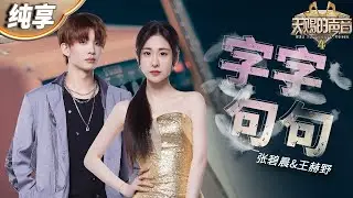 【纯享版】张碧晨王赫野深情对唱《字字句句》太好哭了！独特的嗓音搭配悠扬的曲调 “字字句句”都唱进了心里！ 
