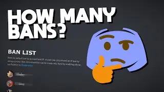 How many people are BANNED from my Discord server?