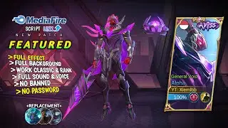 Script Skin Alpha Abyss General Void | No Password | Full Effect & Voice - New Patch