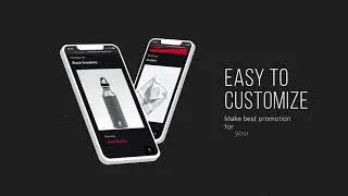Dark Mobile App Promotion V05 for After Effects 2021