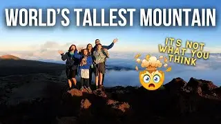 Travel Nurse Family discovers the Worlds Tallest Mountain...is in Hawaii?!