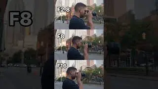 Which Aperture You Prefer? | #shorts