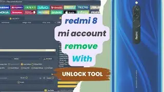 redmi 8 mi account remove unlock tool