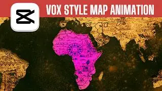 CapCut PC Tutorial: Creating Vox Style Map Animation (PRO)