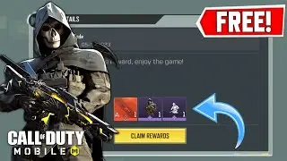 Codm Redeem Code Today | get FREE Ghost Azrael Skin in COD Mobile | New Ghost Skin Free | Season 10