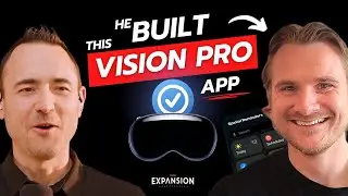 He created an Vision Pro app in his spare time 🧑🏽‍💻 While working a full-time job