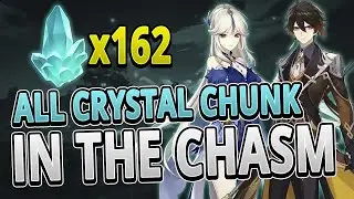 Crystal Chunk all Locations in The Chasm | Genshin Impact 2.6