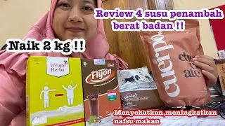 BATTLE 4 PRODUK SUSU PENAMBAH BERAT BADAN KHUSUS DEWASA. MANA YANG PALING AMPUH !!!