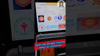 How to open Google Chrome using run command 