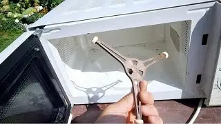 Я и поверить не мог что из микроволновки получится генератор на 220 вольт!