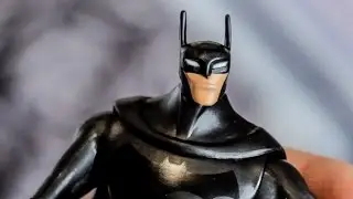 Распаковка фигурки Batman из мультфильма Берегитесь Бэтмана от Gikman