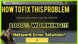 HOW TO FIX CONNECTION PROBLEM CODM SEASON 4 2025 | COD Mobile Test Server Connection Problem fix 🛠️