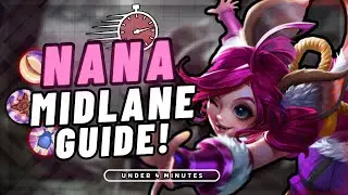 Master Nana in the Mid Lane under 4 Minutes| S34 MLBB