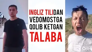 Ingliz tilidan Vedomostga qolib ketgan talaba😁 #elegant_vines | Transport universiteti