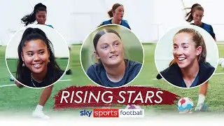 Karen Carney's rising stars challenge ✨ |  Maya Le Tissier, Asmita Ale & Ruby Mace