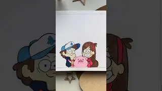 Рисую персонажей только из Gravity Falls🪵| Диппер | тгк: D1ashenka✨Подписывайся💫