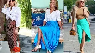 МОДНЫЕ💕 ОБРАЗЫ В ЯРКИХ ОТТЕНКАХ ДЛЯ ЖЕНЩИН 50+60+💕СТИЛЬНЫЙ АУТФИТ💕