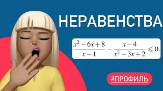 РАЦИОНАЛЬНЫЕ неравенства тип 14 /#507491  профиль ЕГЭ