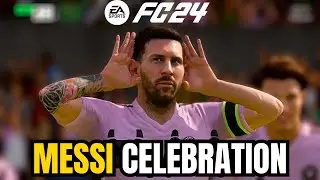 FC 24: How to do Messi Celebration in EA Sports FC 24 #fc24