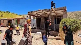 roof of the village house.  Temmorth is satisfied with the result of choosing the type of roof