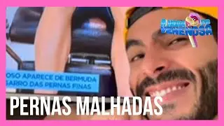 Sertanejo responde Fabíola Reipert depois de ter foto das pernas mostrada