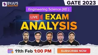 GATE XE 2023 Analysis | GATE 2023 Engineering Science(XE)Paper Solution, Answer Key, Expected Cutoff