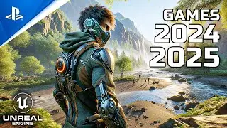New UNREAL ENGINE 5 Games Coming Out in 2024/2025 (4K)