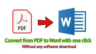 Pdf to word converter (Pdf editor)