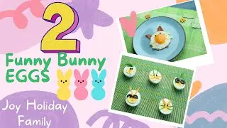 Easter Egg Recipes - Two Funny Bunnies