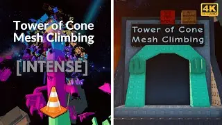 EToH: Tower of Cone Mesh Climbing (ToCMC) | 4K