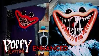 Poppy Playtime - Kapitel 1 Verfolgungsszene von Huggy Wuggy [ENHANCED]
