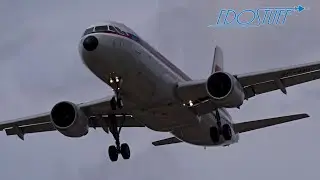 HARD CROSSWIND LANDING! - Air Malta Retrojet Airbus A320 - Malta International MLA/LMML