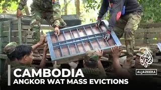 Angkor Wat mass evictions: Locals moved to barely habitable locations