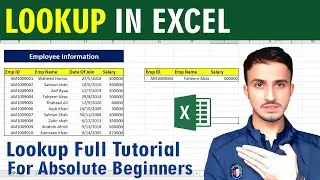 How to use lookup function in Excel  | lookup function Excel | Lookup In Excel