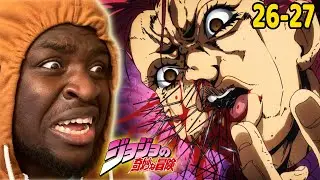 DOPPIO VS RISOTTO WAS HARD TO WATCH!!!! | JJBA Golden Wind Episodes 26-27 RAECTION!!!!