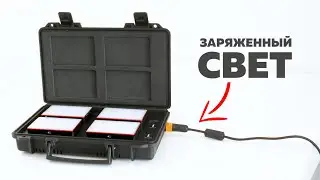 RGB свет с беспроводной зарядкой от кейса | Aputure MC-4 Light travel kit