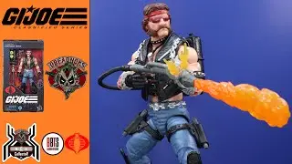 GI Joe Classified Series 123 DREADNOK TORCH Cobra Figure Review