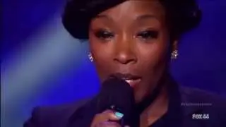 The X Factor USA 2013 - Denise Weeks' auditions The Greatest Love Of All