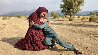 A heartbreaking scene: Maryam was shocked to see her sister in the worst state