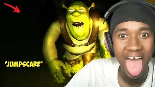 I Spent The Night In Shrek's Haunted Hotel