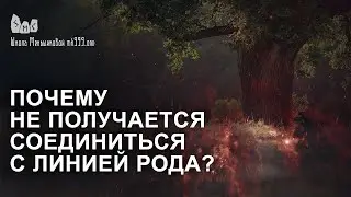 Почему не получается соединиться с линией рода?