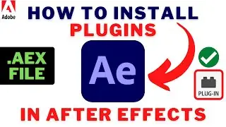 How To Install PLUGINS In AFTER EFFECTS 2022 | How To Install AEX File In After Effects Easily!