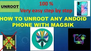how to unroot any android phone | How to Uninstall Magisk From Android [2 Easiest Method] Urdu Hindi