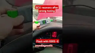 ECU recovery after wrong tuning. Flashing golf 5 using Odis-E.
